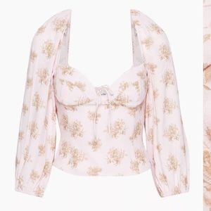 Brand new aritzia novella blouse